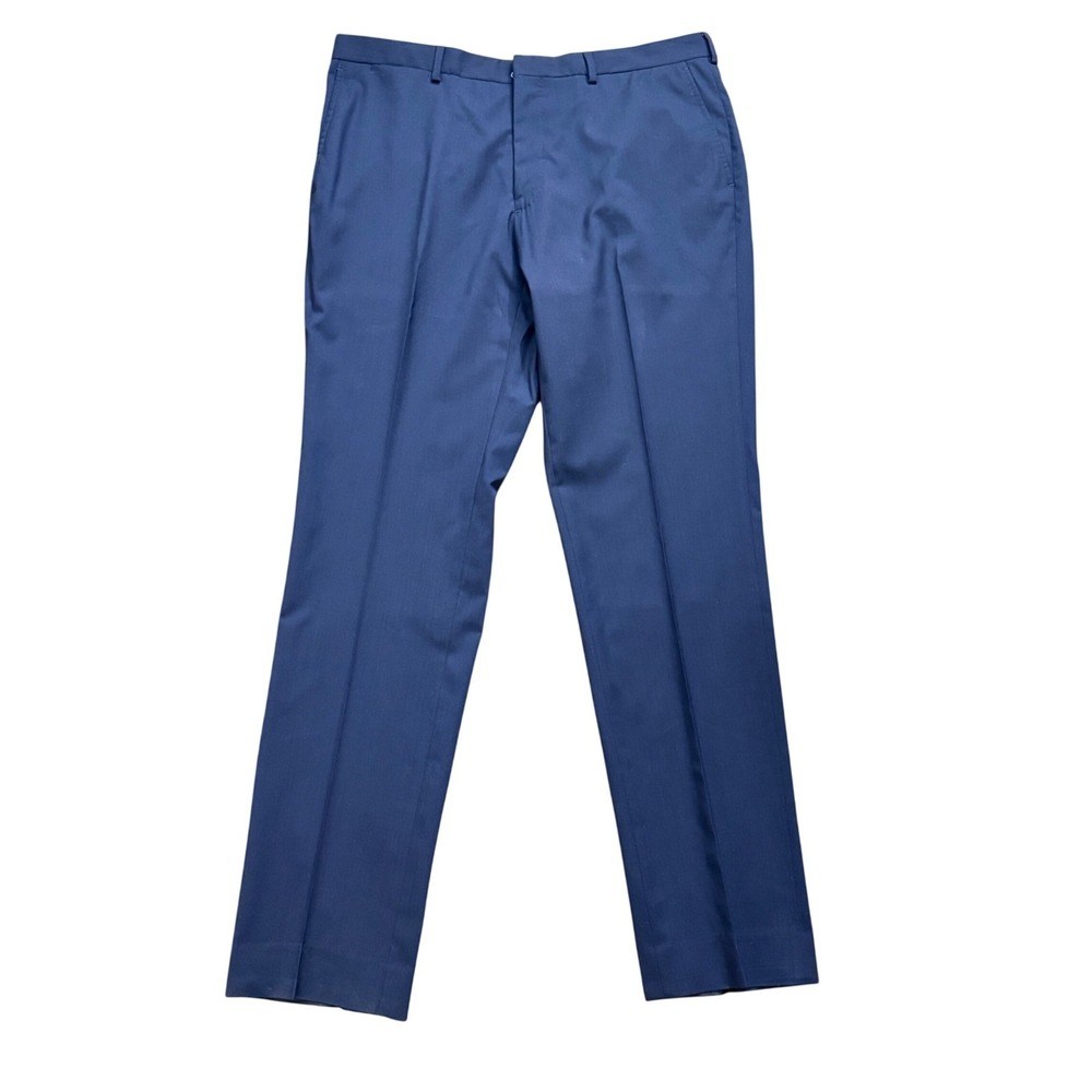 Proper Cloth Merino‎ Wool Stretch Plainweave Dino Filarte Dress Pants 36x32